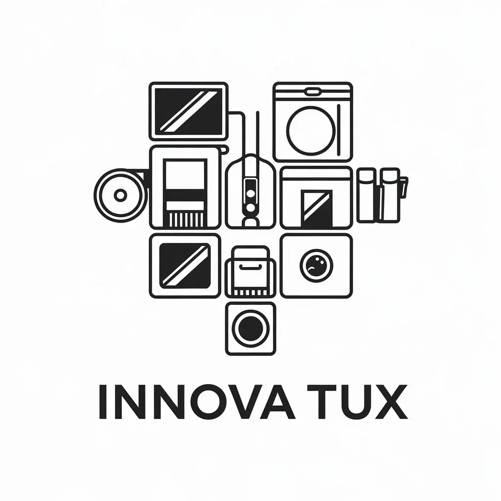 LOGO-Design-For-Innova-Tux-Innovative-Technology-Emblem-in-Vector-Style