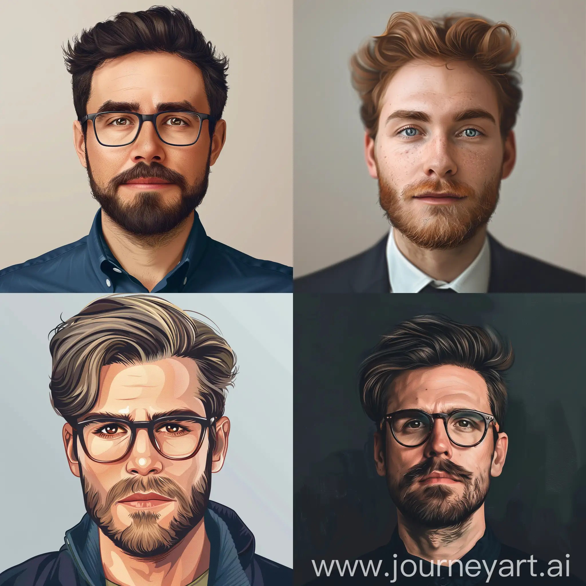 Realistic-Professional-Avatar-for-LinkedIn-and-GitHub-Profile-Pictures