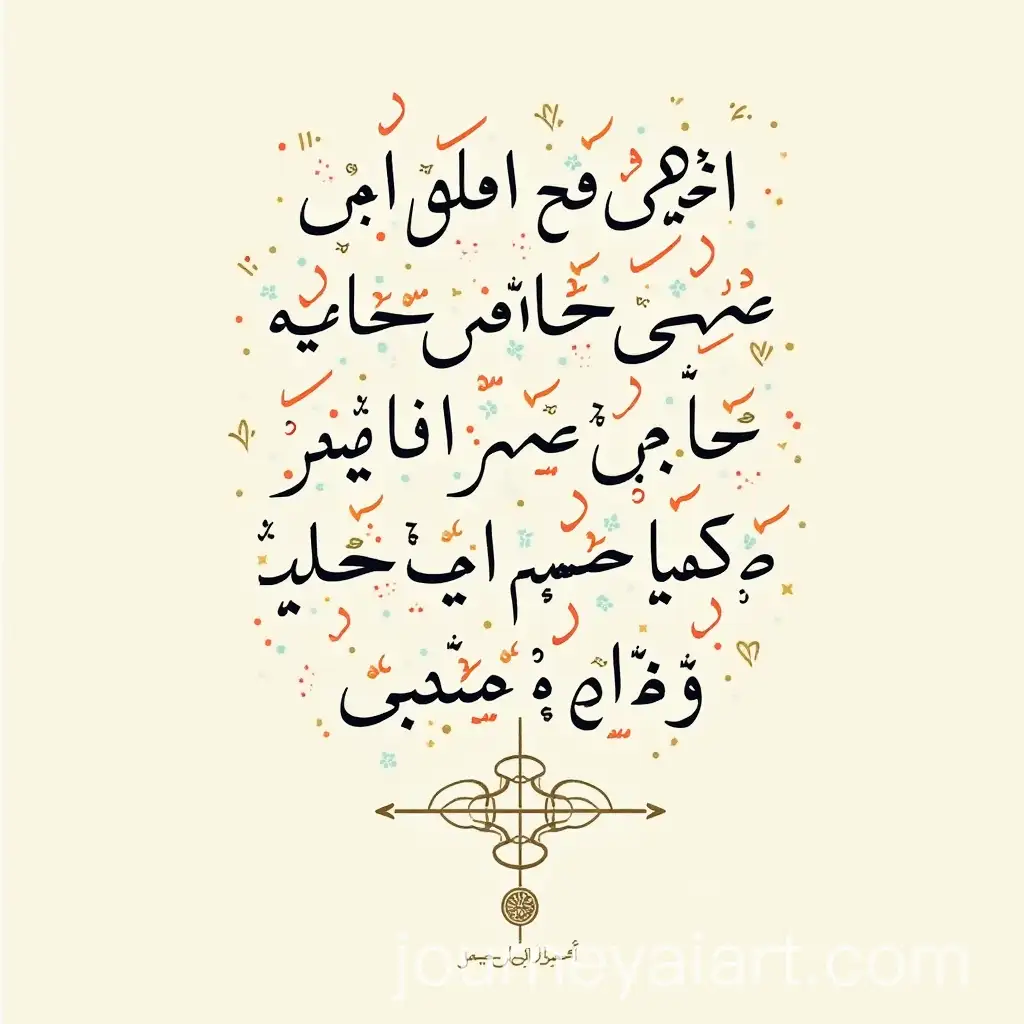 Persian-Calligraphy-Poem-in-Traditional-Iranian-Style