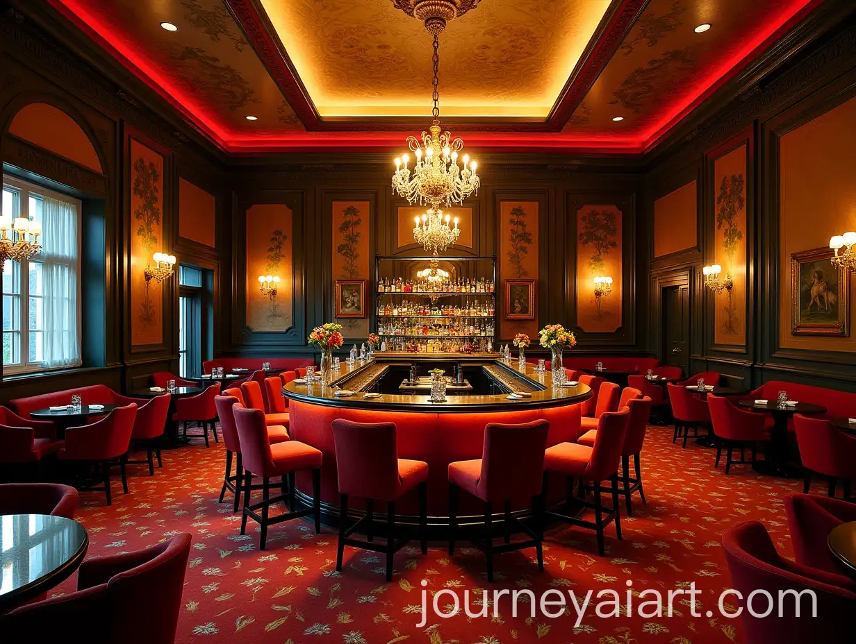 Luxury-Floral-Cocktail-Bar-Interior-with-Fantasy-Furniture