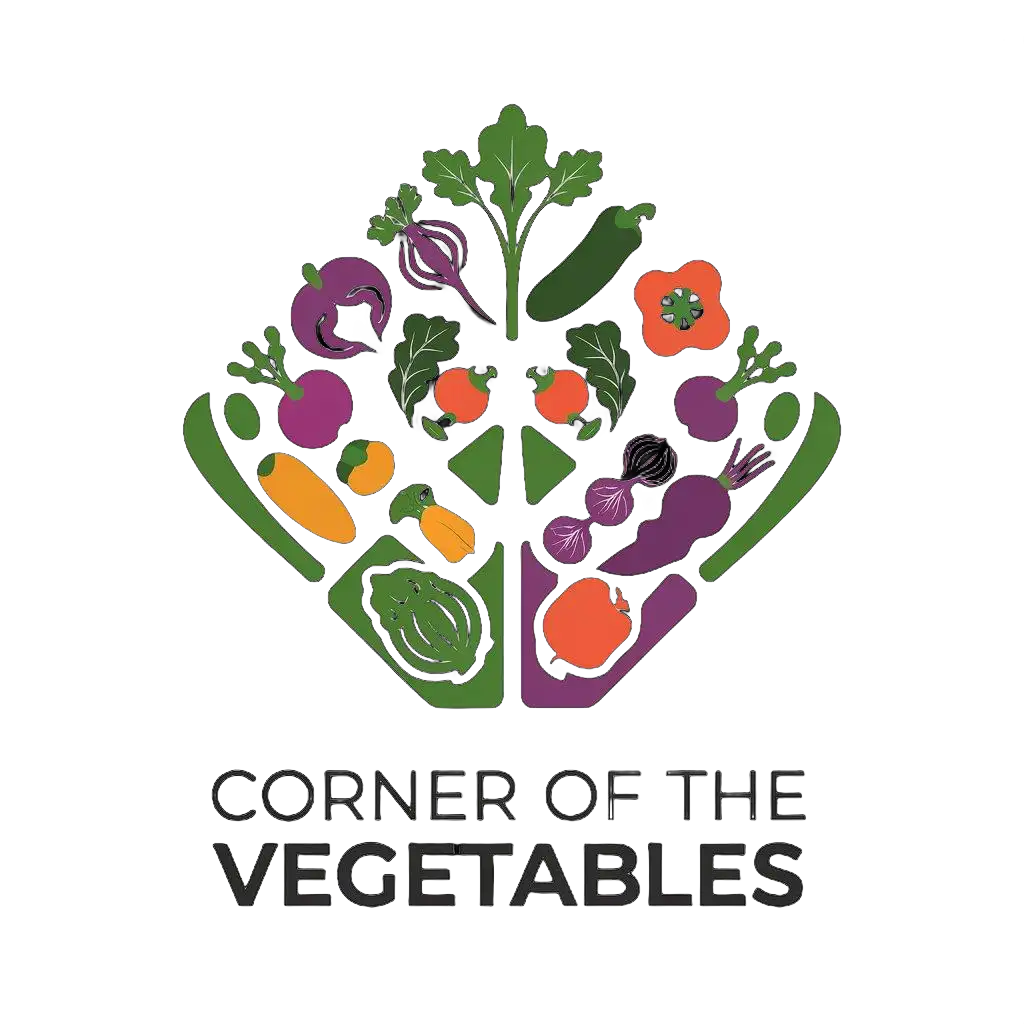 LOGO-Design-For-Corner-of-Vegetables-Vibrant-Vegetable-Corner-on-Clear-Background