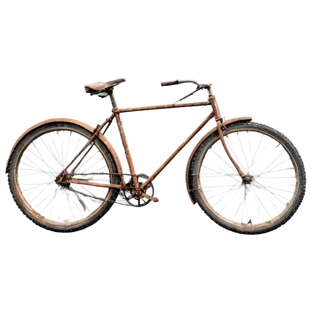 Rusty-Bike-PNG-Image-HighQuality-and-Transparent-for-Various-Uses