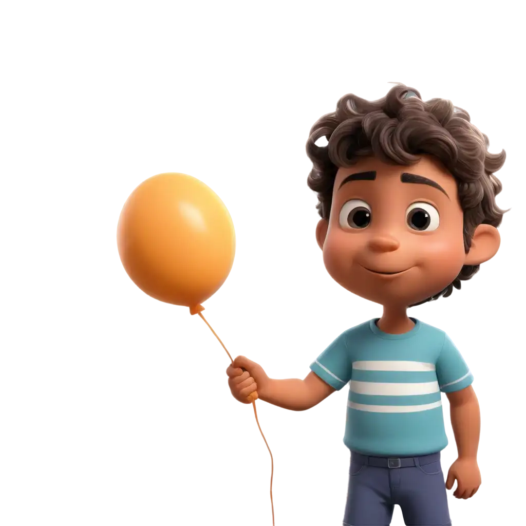 Kid-Blowing-Balloon-PNG-HighQuality-Animated-Image-for-Multiple-Uses