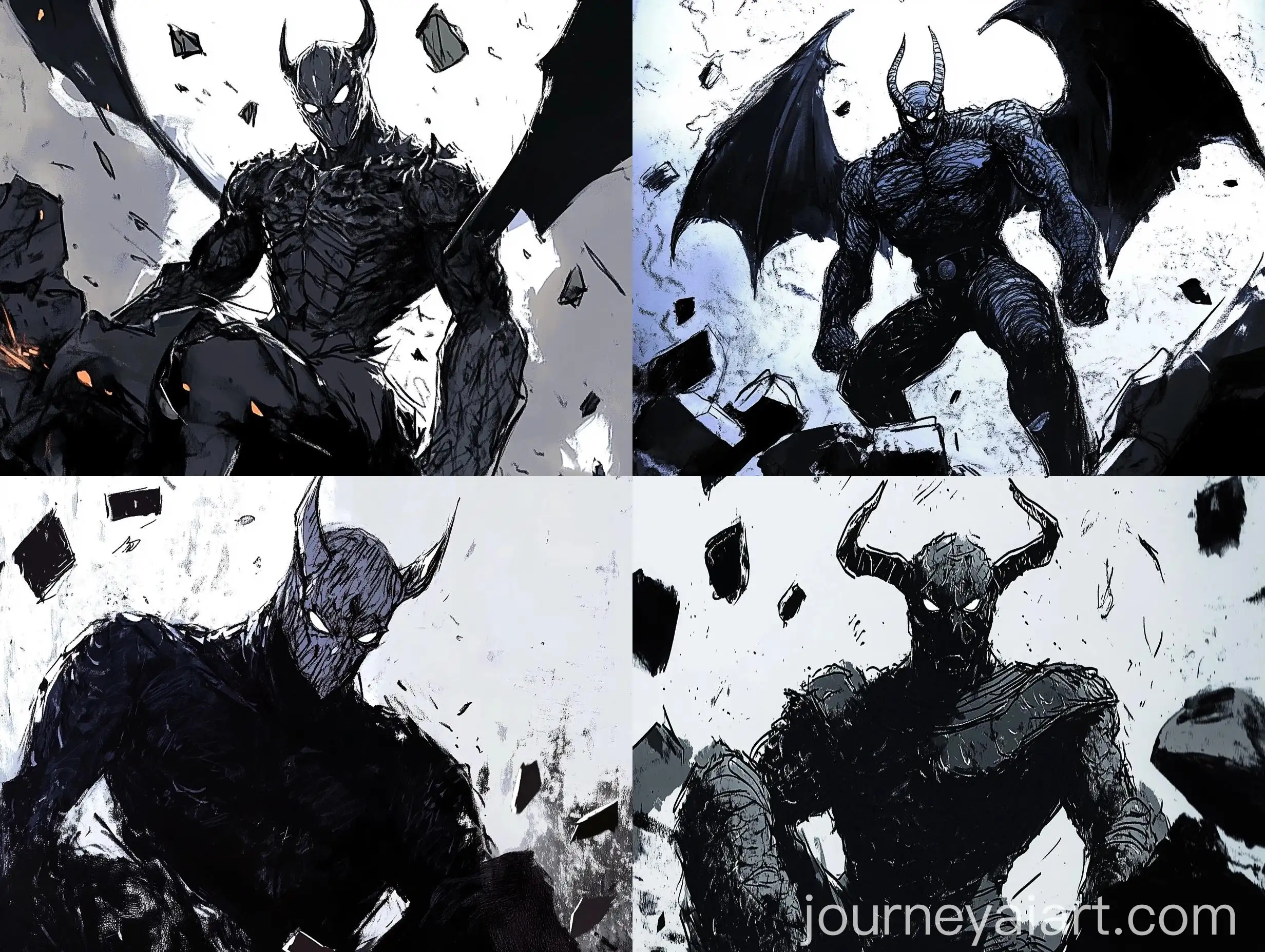 Dark-Monster-with-Horns-Menacing-Garou-Anime-Inspired-Art