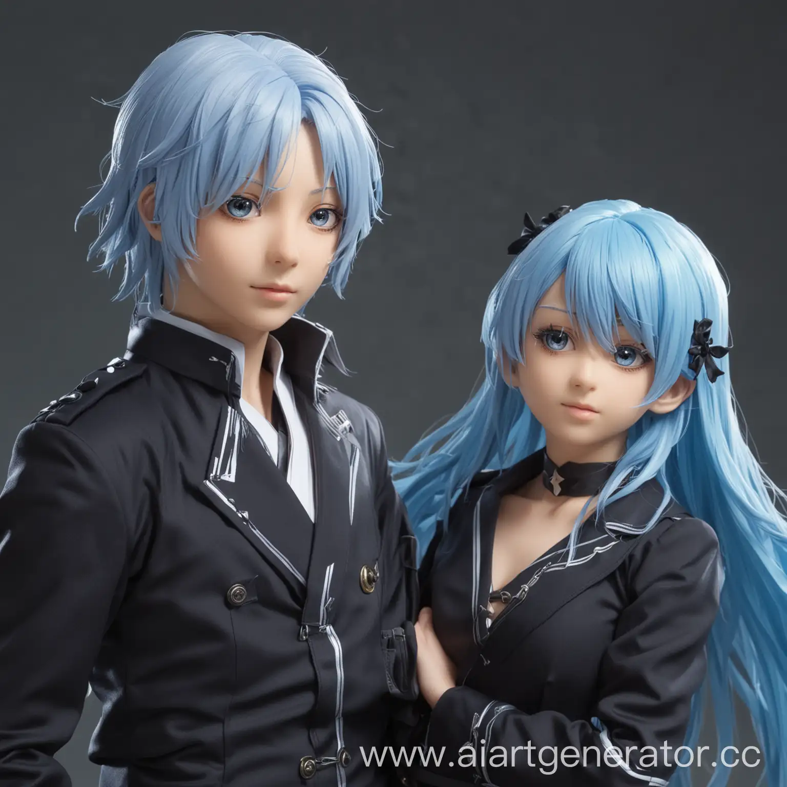 Rimuru-Tempest-and-Ciel-from-Tensura-in-Mythical-Forest-Encounter