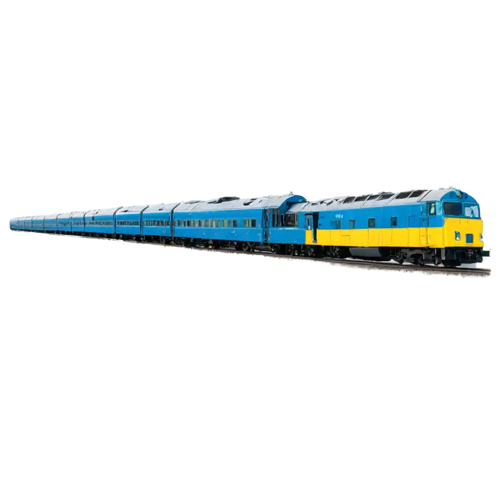 Create-a-Dynamic-PNG-Image-of-a-BlueYellow-Striped-Train-in-Motion