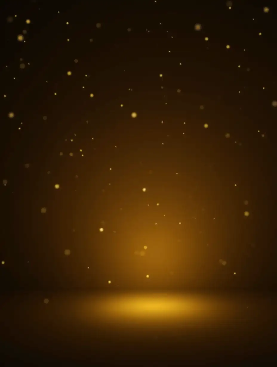 create a good dark yellow background with very less star like lights