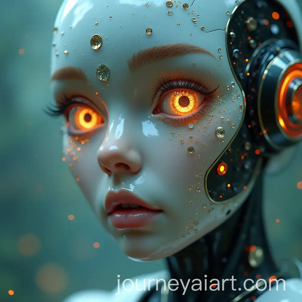 Futuristic-Robotic-Girl-with-Nature-Elements-and-Holographic-Eyes