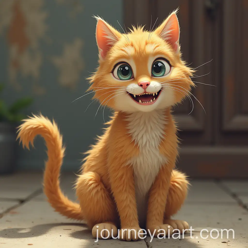 Humorous-Cat-Meme-Featuring-a-Playful-Feline