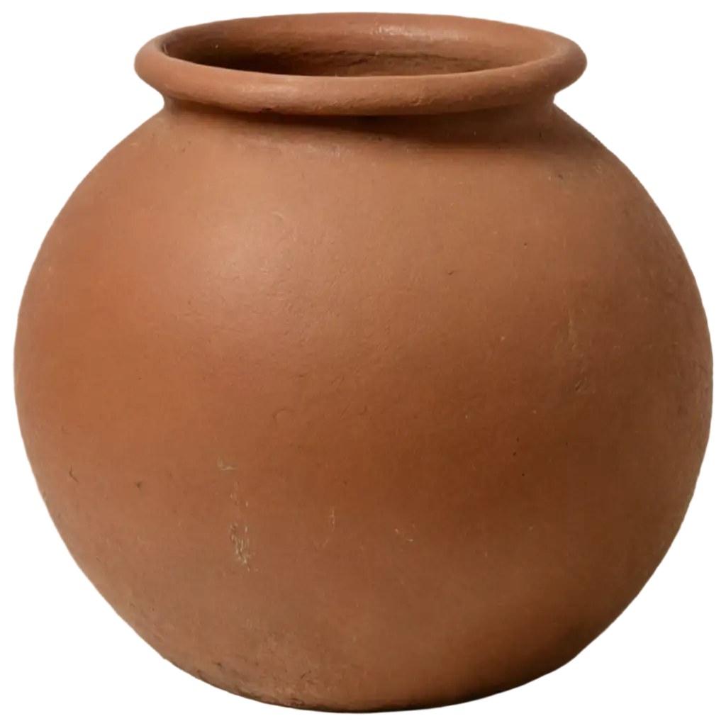 HighQuality-Earthen-Pot-PNG-Image-for-Versatile-Creative-Use