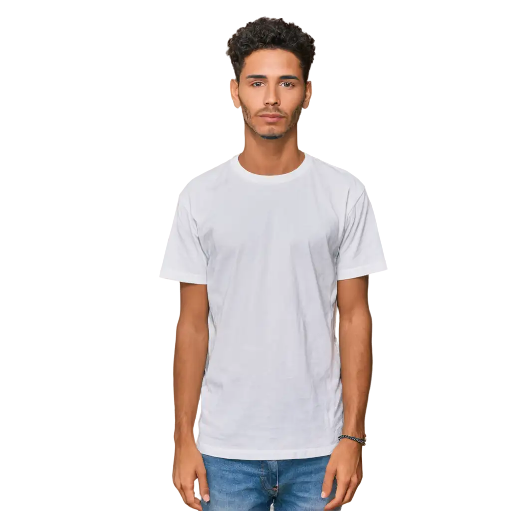 White t shirt without person