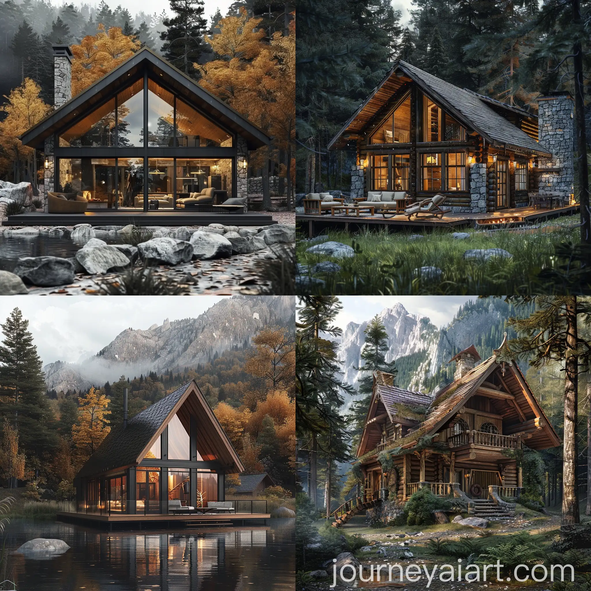 Realistic-Cabin-House-in-Beautiful-Setting