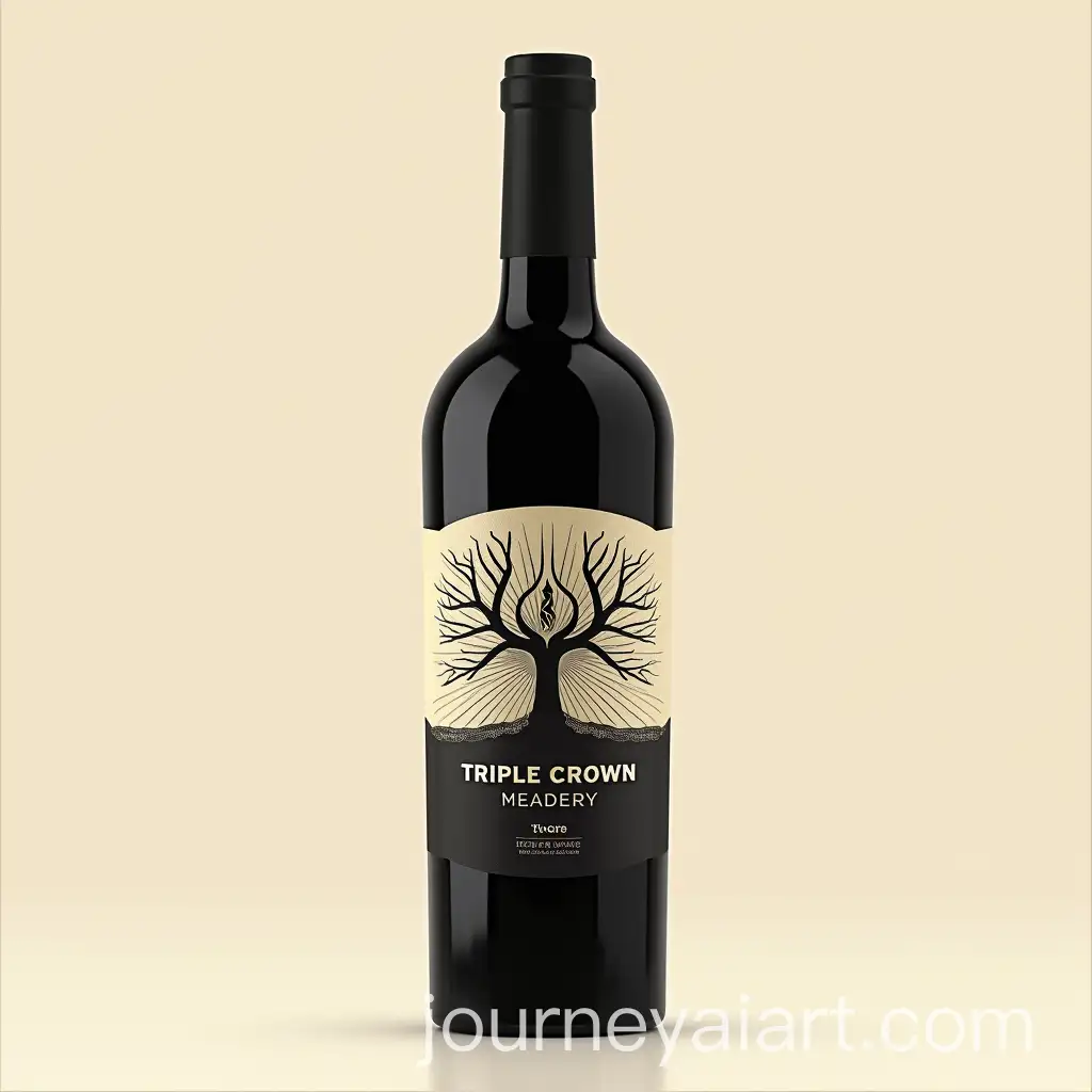 Wine-Label-Design-for-Triple-Crown-Meadery