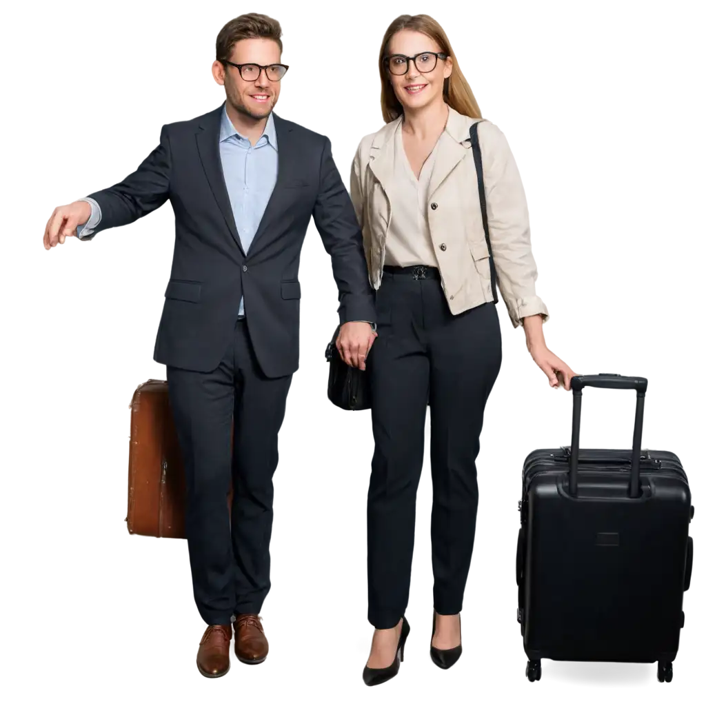 Traveling-Couple-with-Glasses-and-Suitcases-HighQuality-PNG-Image-for-Travel-and-Adventure-Themes