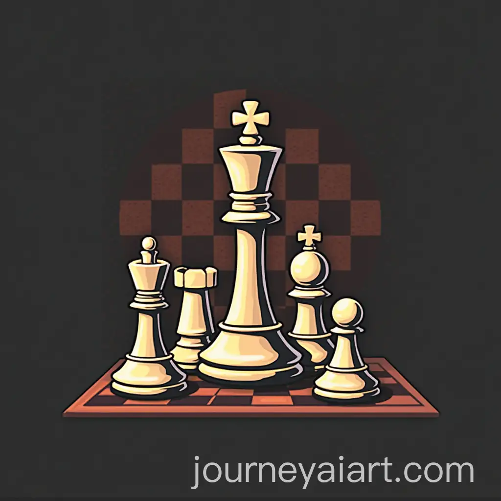 Checkers-Game-Logo-with-DAME-Text