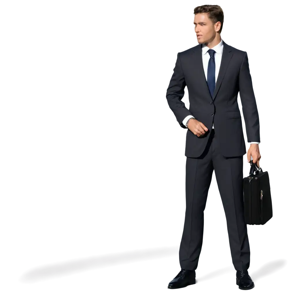 HighQuality-PNG-Vector-Image-of-Suited-Man-for-Professional-Use