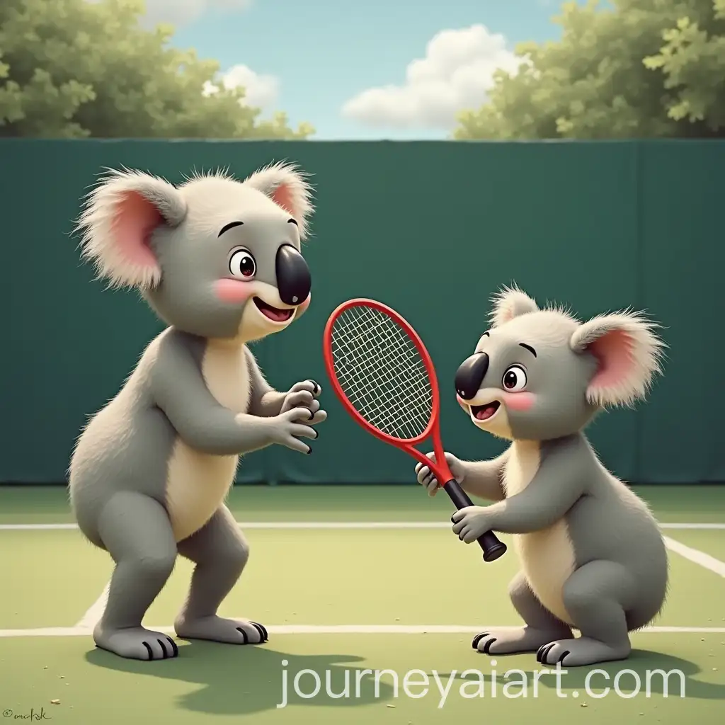 Koalas-Playing-Big-Tennis-in-11-Aspect-Ratio