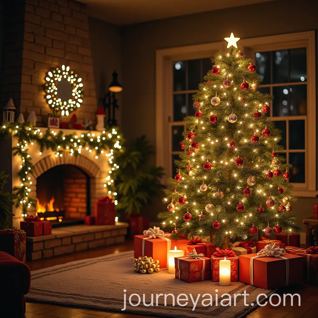 Festive-Christmas-Celebration-with-Decorations-and-Holiday-Cheer