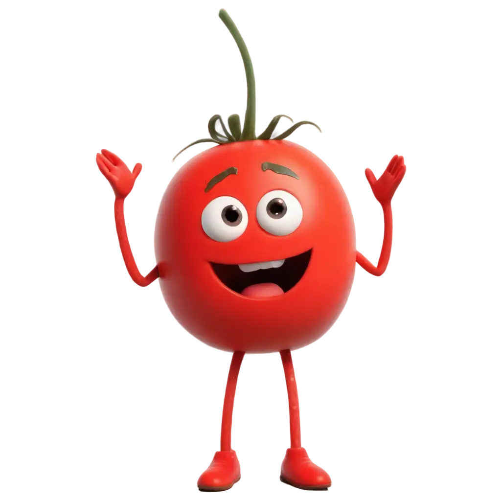 Animated-Tomato-Character-PNG-with-Bright-Eyes-and-Small-Limbs-HighQuality-Image-for-Versatile-Use