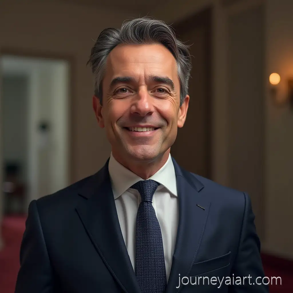 Portrait-of-the-President-of-FranceAI-Art-Prompt-Expansion-in-Formal-Setting