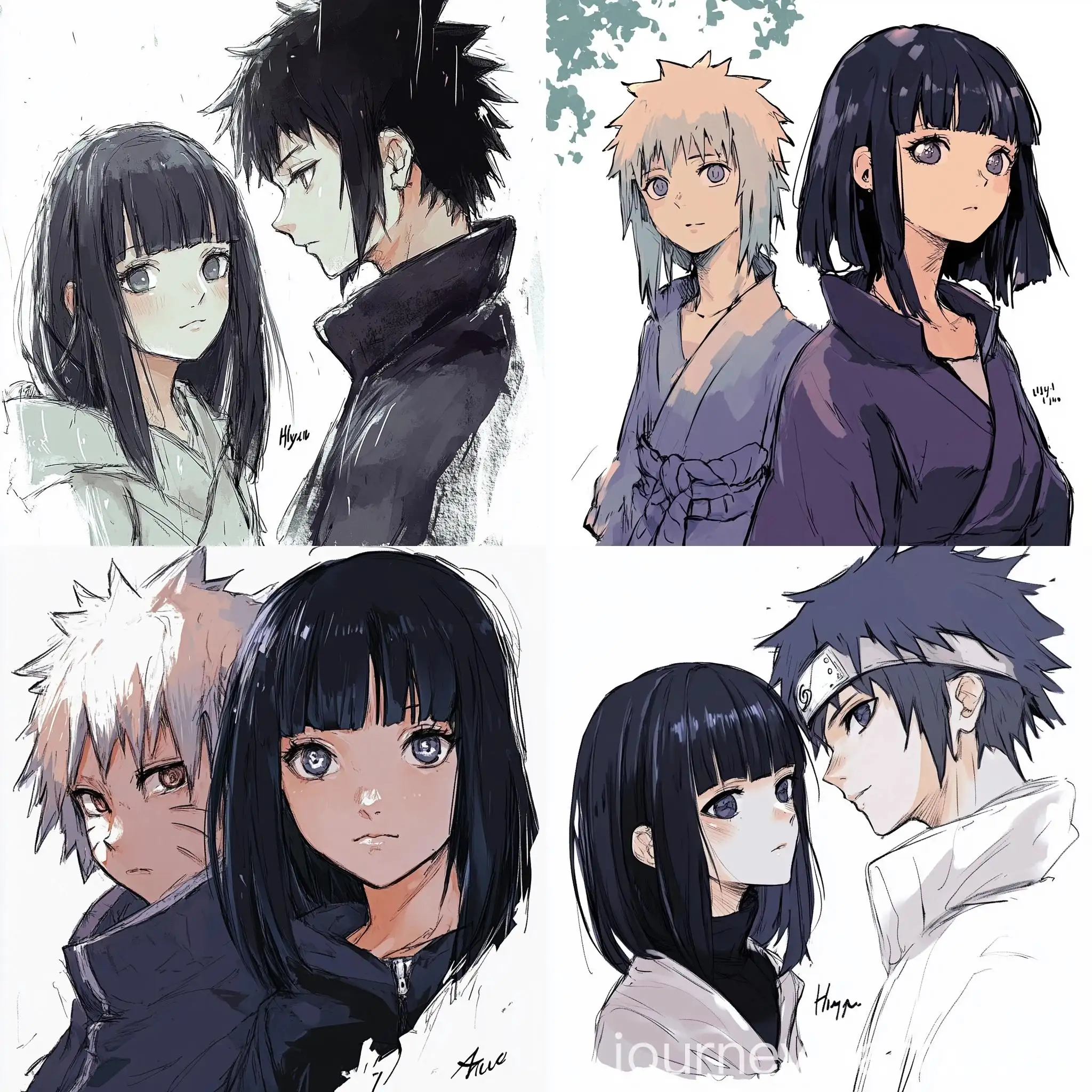 Sasuke-Uchiha-and-Hinata-Hyuga-Fan-Art-in-Action