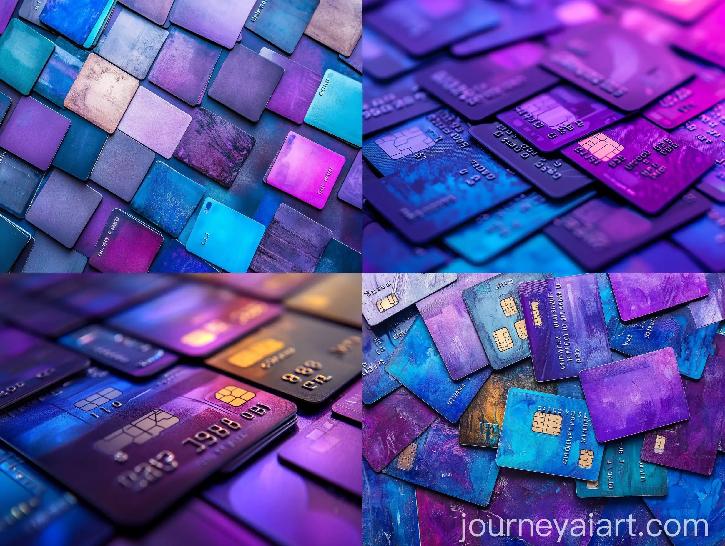Colorful-Credit-Cards-in-Purple-and-Blue