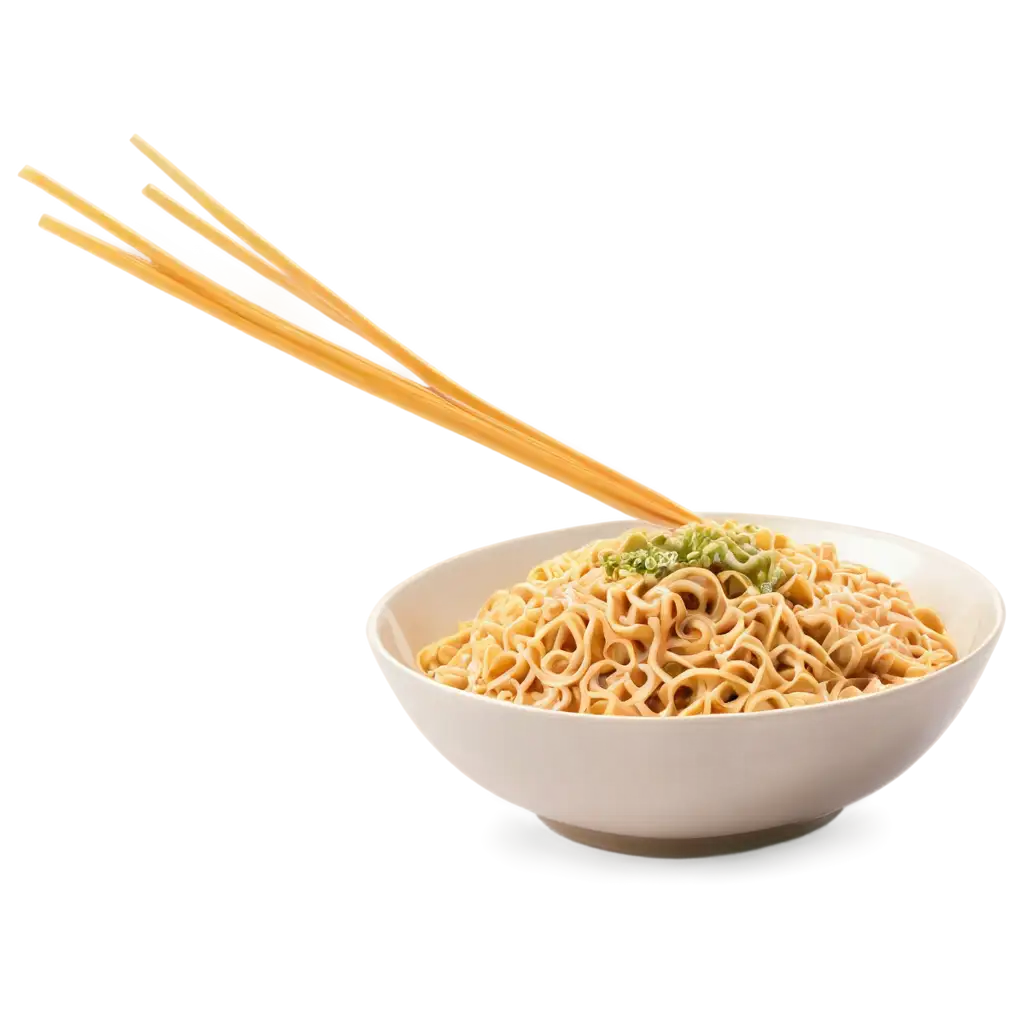 HighQuality-PNG-Image-of-a-Bowl-of-Noodles-Enhance-Your-Visual-Content-with-Clarity-and-Detail