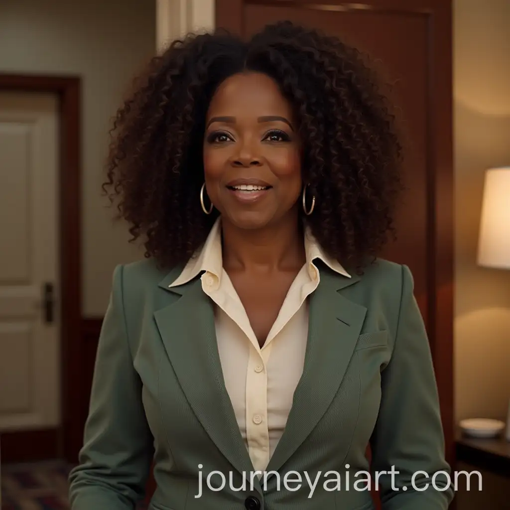 Oprah-Winfrey-Portrayed-as-a-Hotel-Receptionist-in-a-Professional-Setting