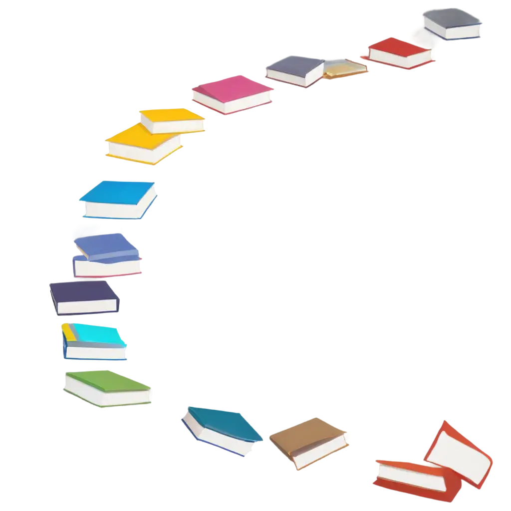 Colorful-Books-Trail-PNG-Creative-Concept-for-Digital-Art