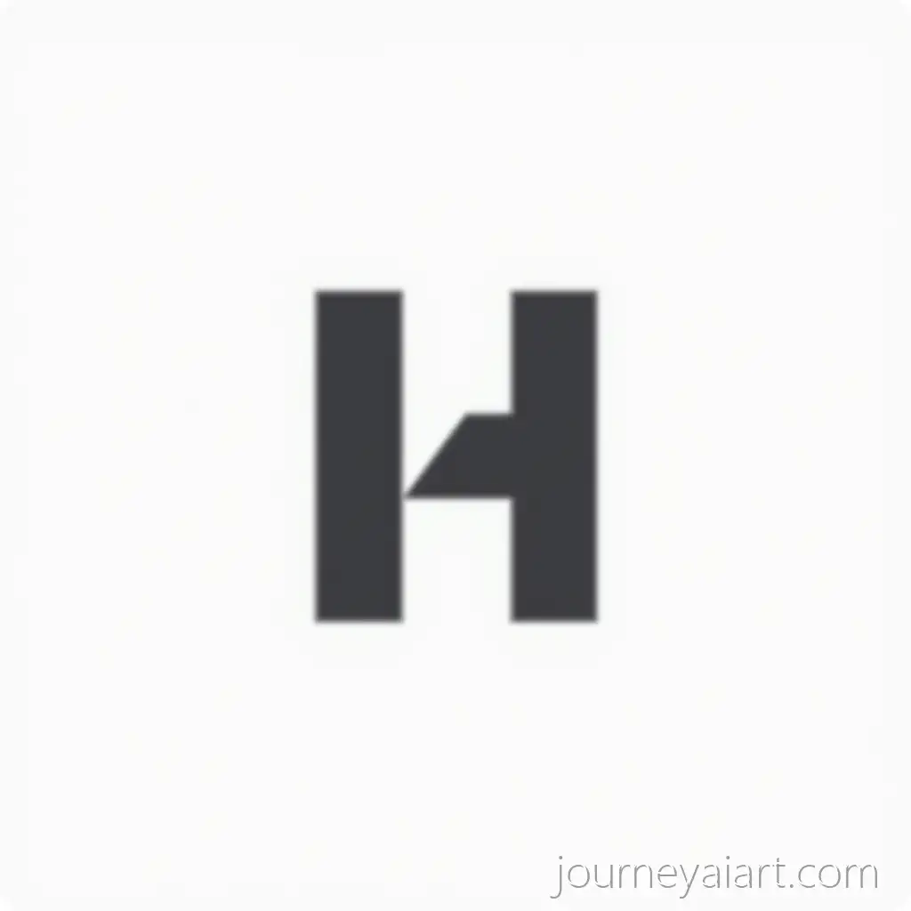 MinimalMinimalist-H-logo-designist-Geometric-Letter-H-Logo-with-Black-and-White-Contrast-for-Professional-Branding