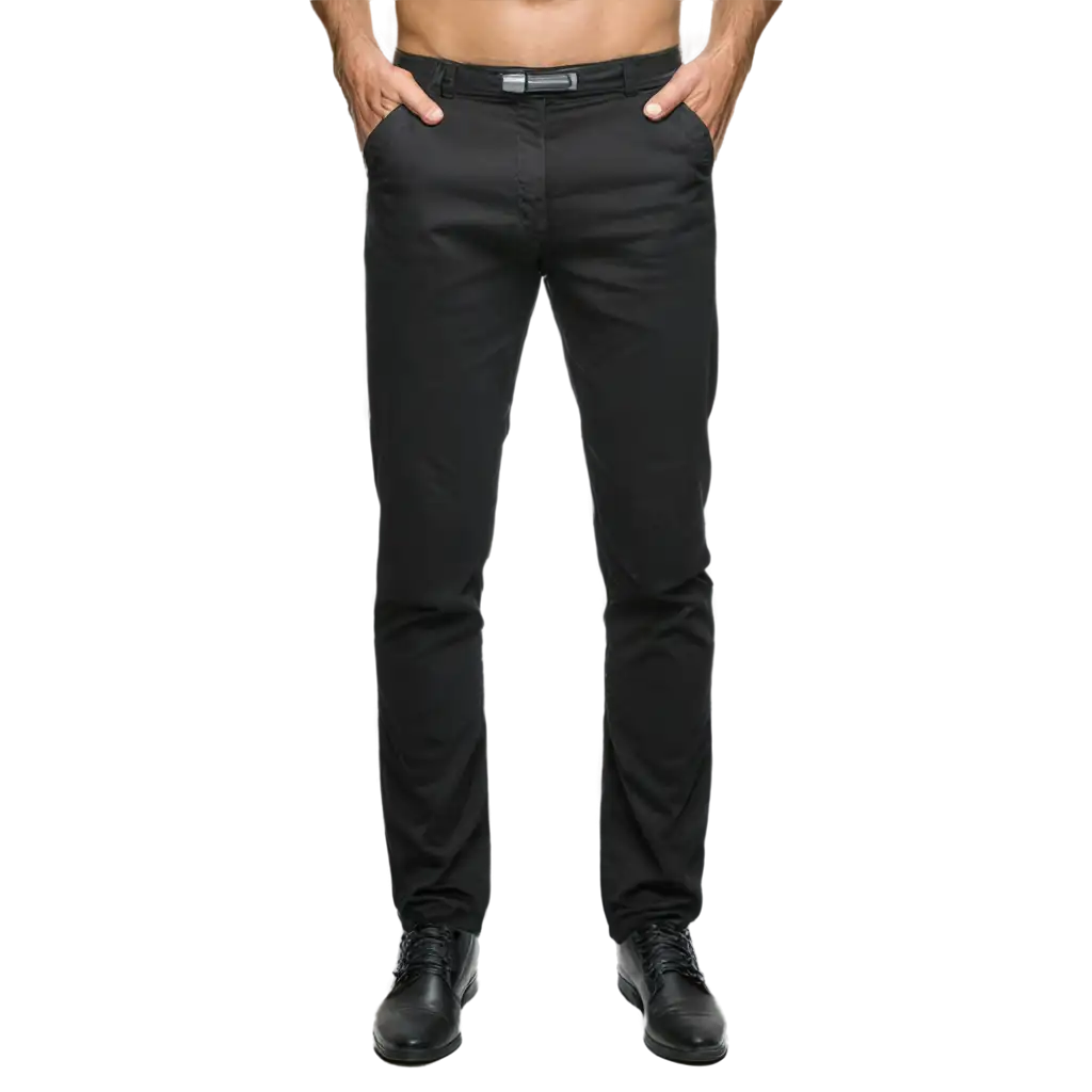 Black-Long-Pants-for-Men-PNG-Image-HighQuality-Transparent-Design-for-Versatile-Use