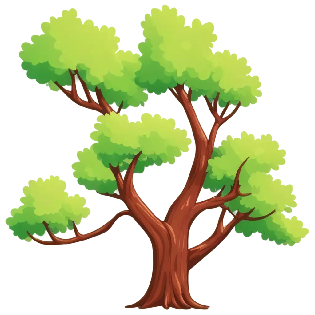 Stunning-Tree-Cartoon-PNG-HighQuality-Vector-Art-for-Creative-Projects