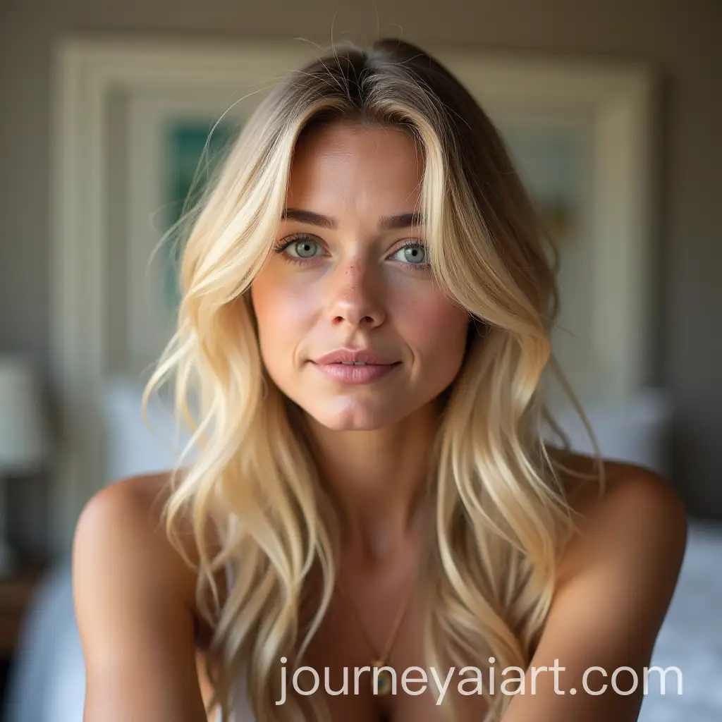 Blonde-Girl-in-Natural-Setting-with-Flowers
