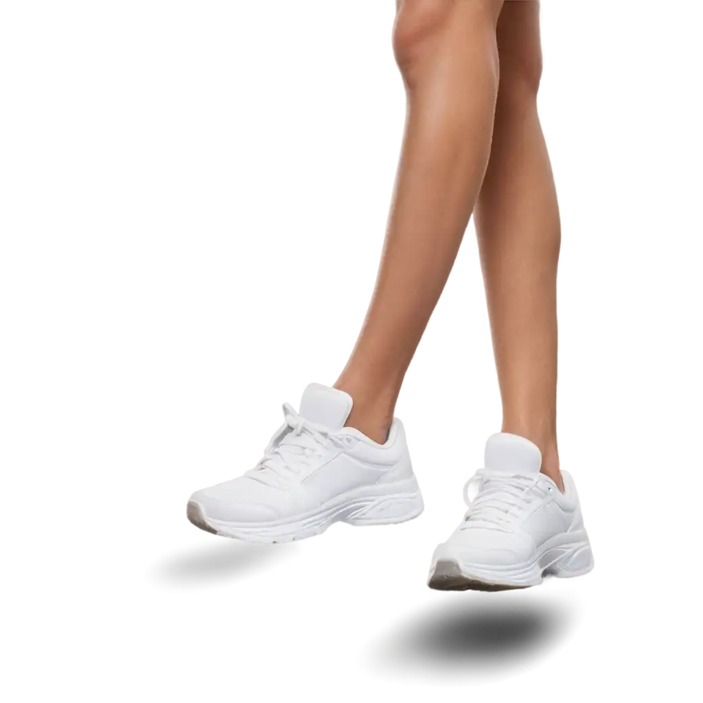 HighQuality-PNG-Image-of-Stepping-Feet-in-White-Sports-Shoes-Enhance-Your-Visual-Content-with-Clarity-and-Detail