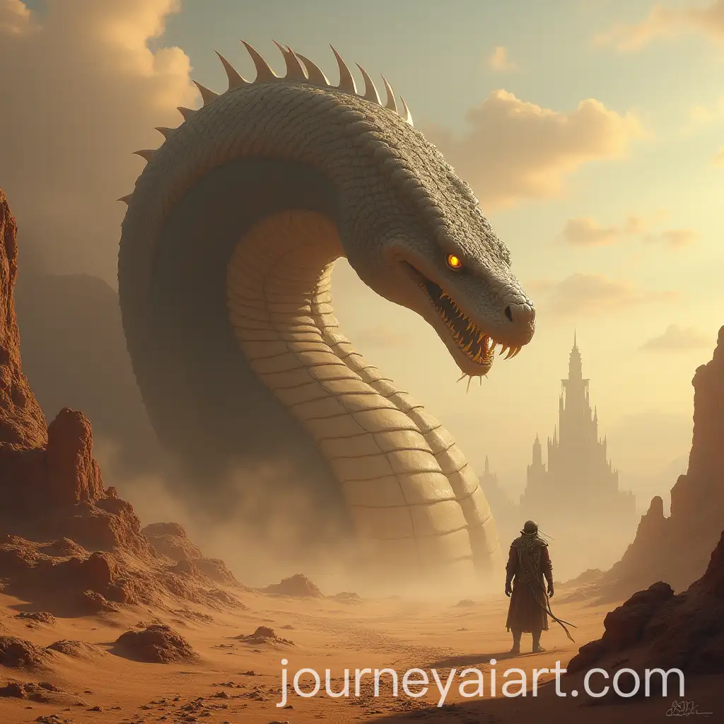 Epic-Hybrid-Titan-of-Snake-and-Human-in-a-Desert-City