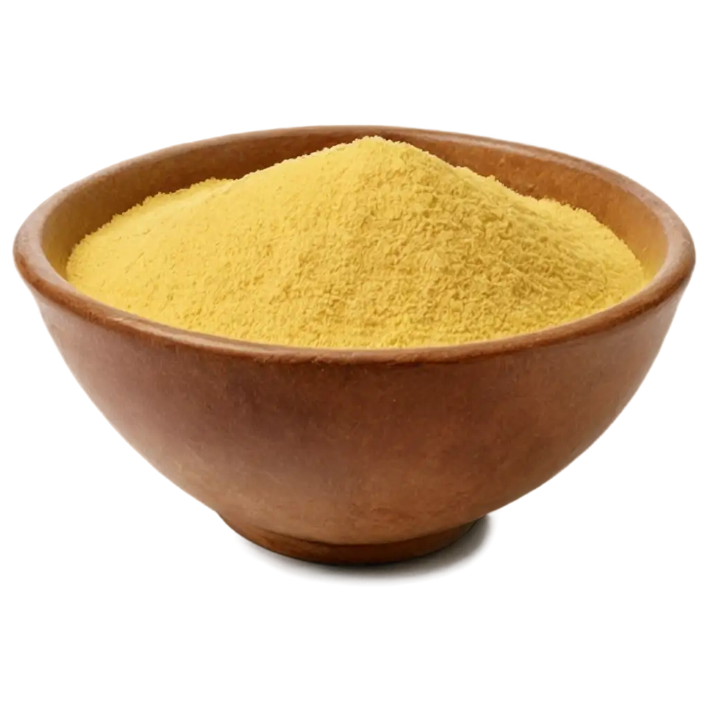 HighQuality-PNG-Image-of-a-Bowl-of-Gram-Flour-Perfect-for-Culinary-and-Graphic-Design-Uses