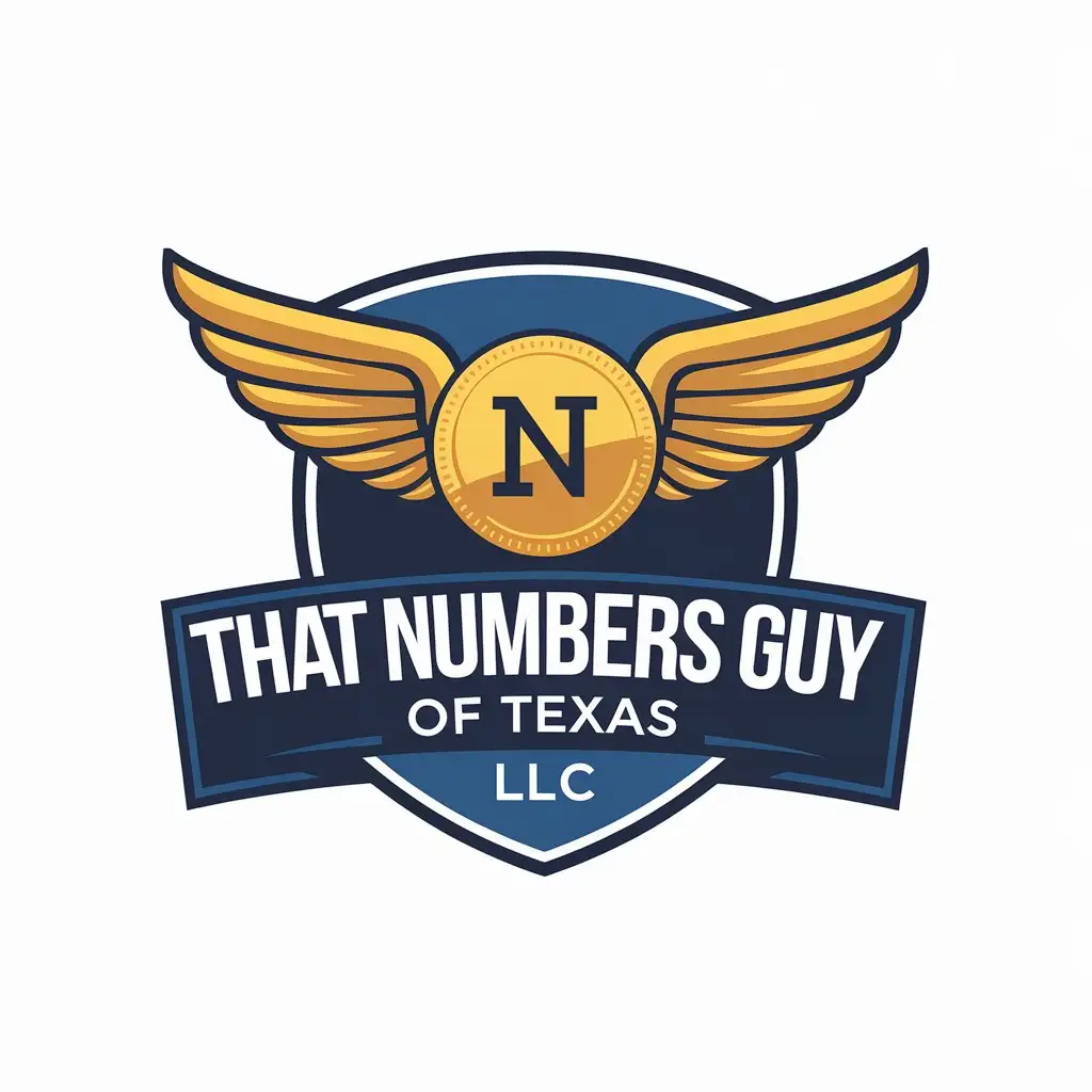 LOGO Design for That Numbers Guy of Texas LLC Finance Theme with Clear Background