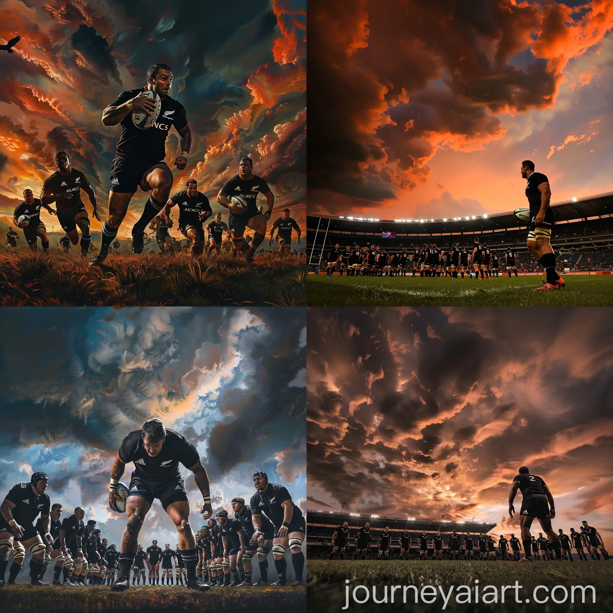 Dramatic-All-Blacks-Rugby-Team-Preparing-for-Match