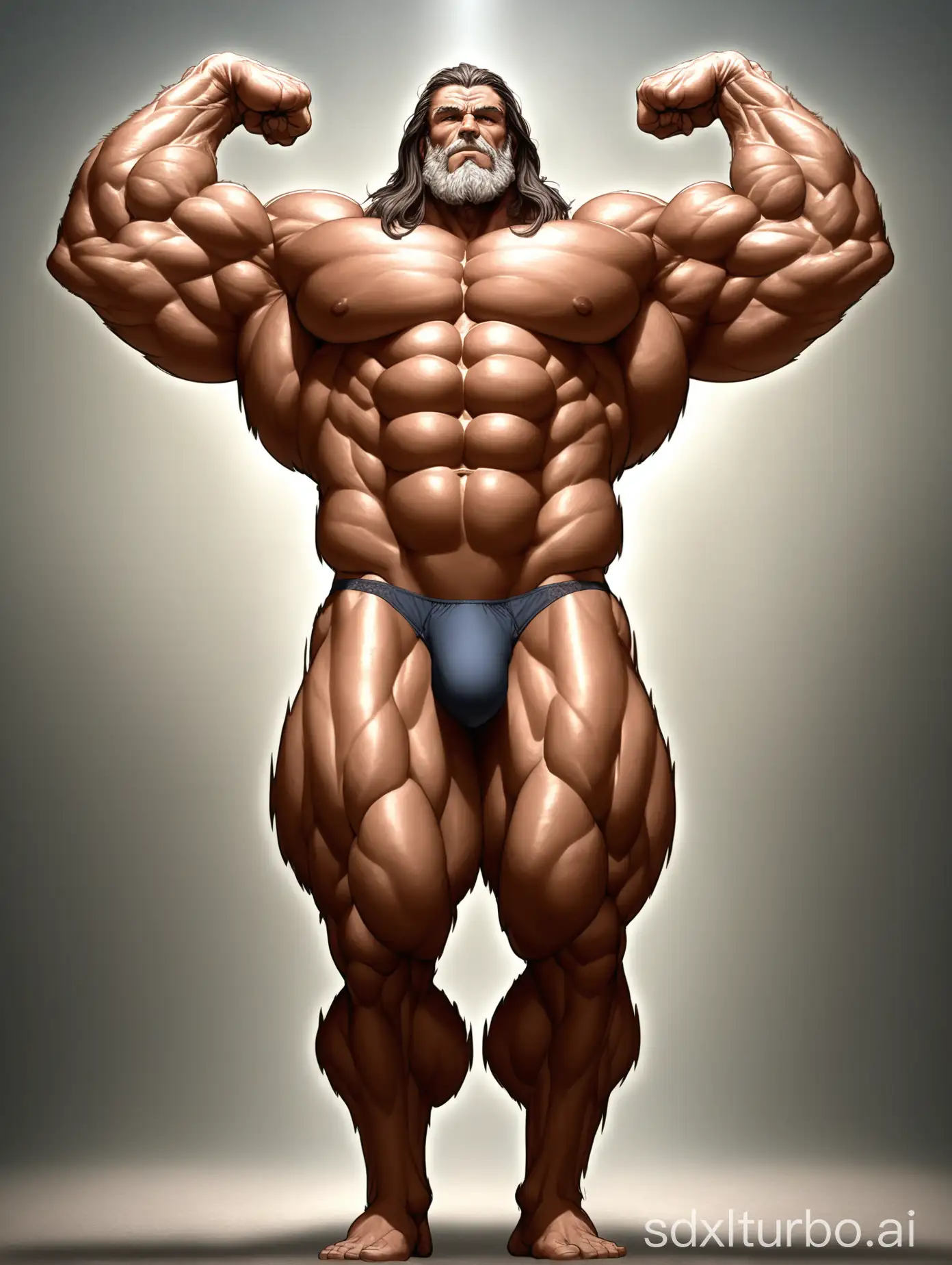 Giant-Elderly-Man-with-Muscular-Build-and-Impressive-Biceps-Flexing-in-Underwear