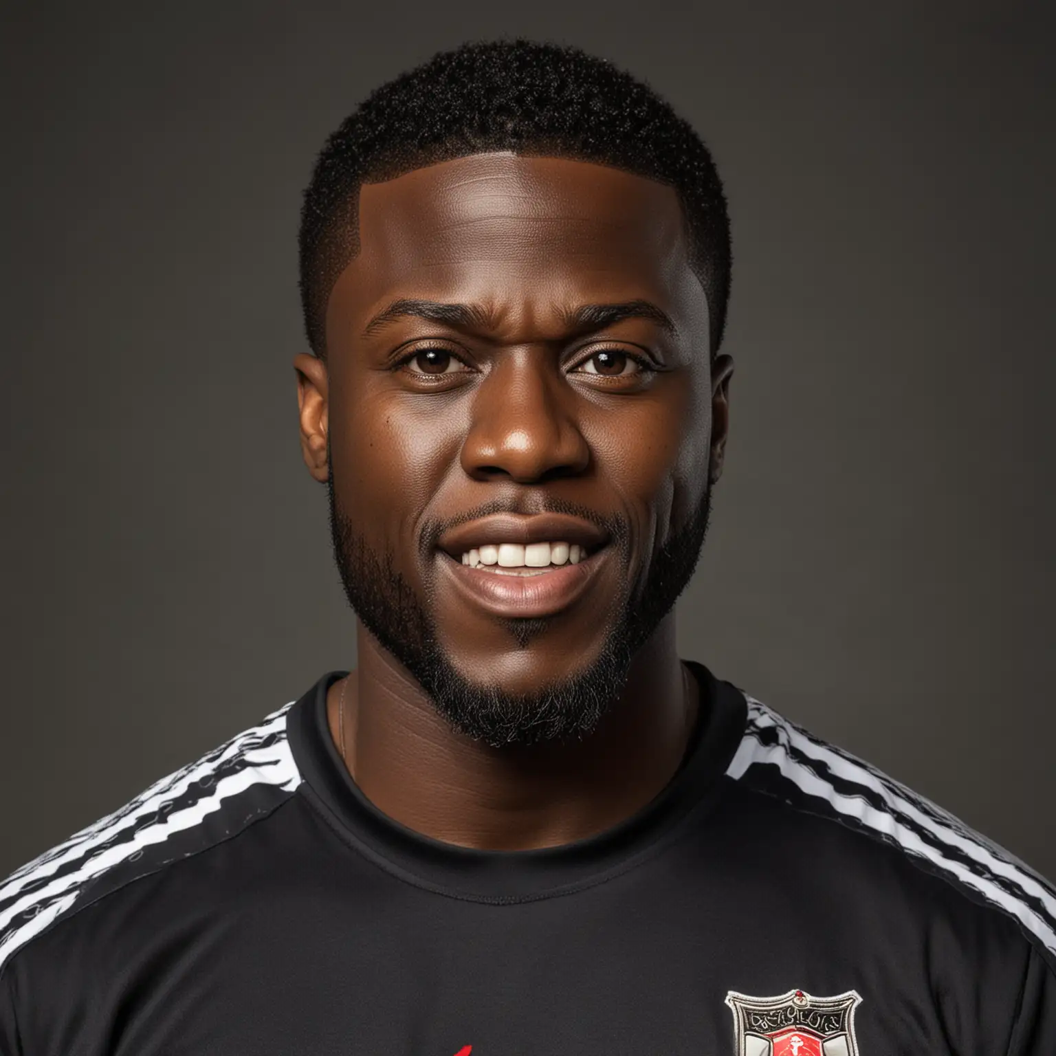 Portrait of Soccer Player Kevin Hart