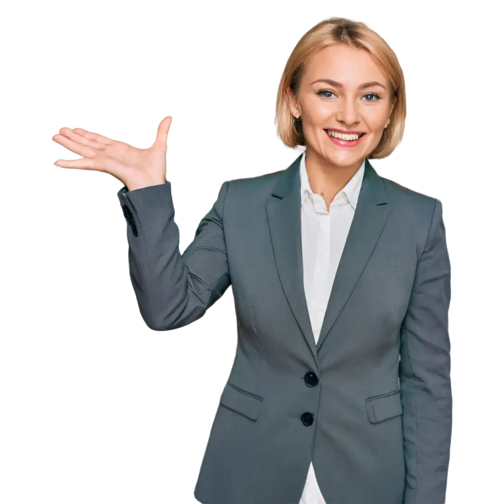 Professional-Russian-Woman-Smiling-in-Suit-PNG-Image-for-HighQuality-Clear-Visual-Representation