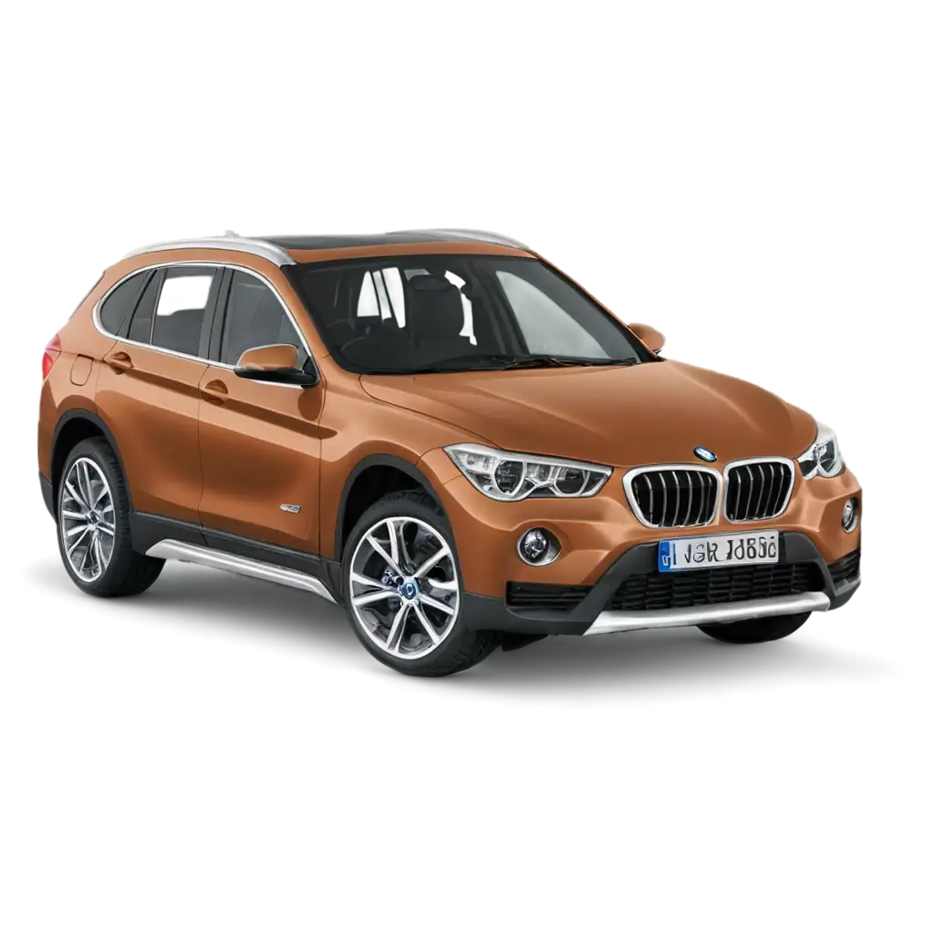 BMW-X1-PNG-Image-Premium-SUV-Illustration-with-Detailed-Features