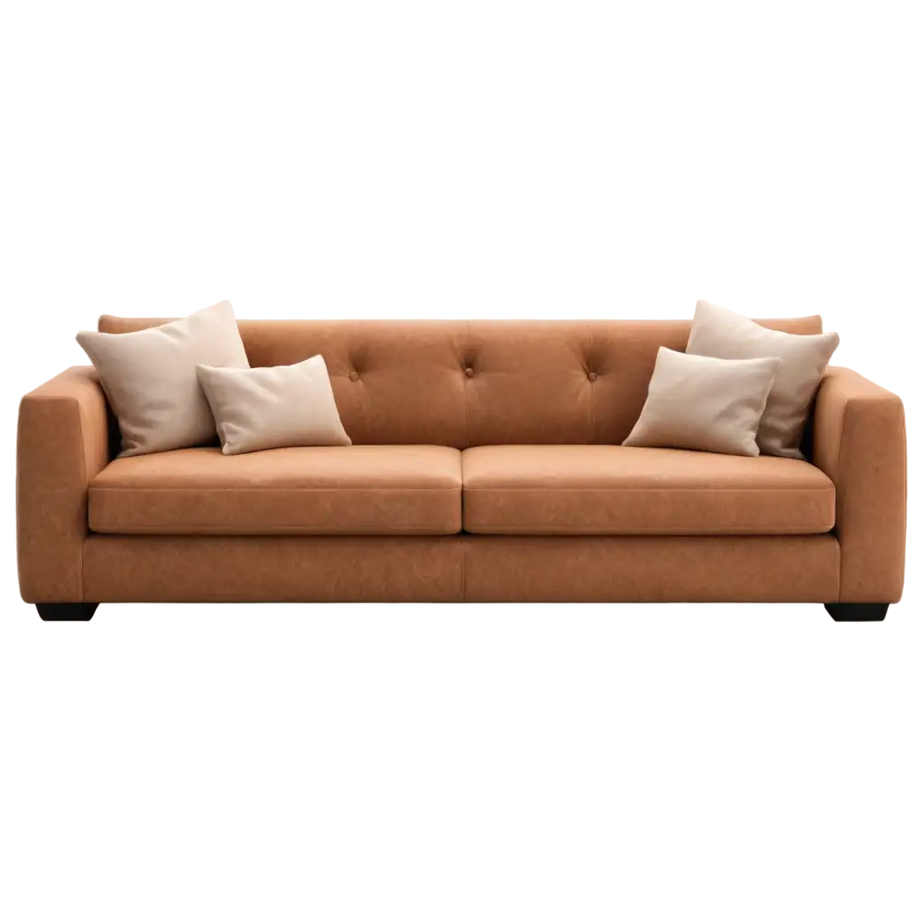 Hyperrealistic-3D-Brown-Sofa-PNG-with-Dramatic-Lighting-and-Textures-for-HighEnd-Visualizations