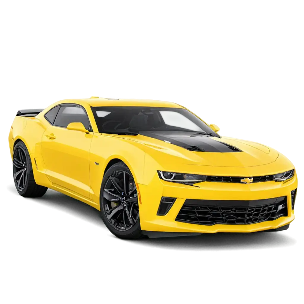 Explore-Camaro-Amarelo-PNG-Vibrant-Illustration-for-Dynamic-Automotive-Enthusiasts