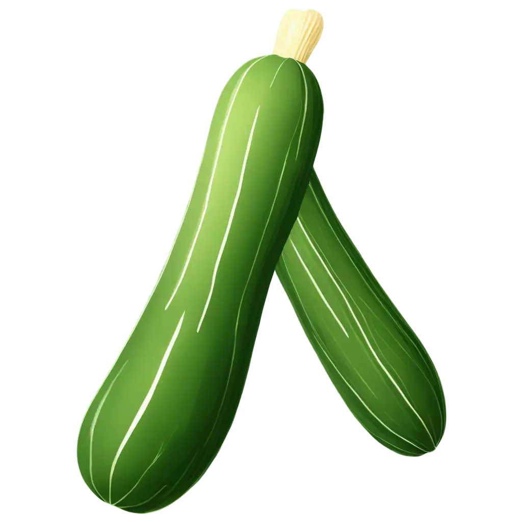 Stunning-Green-Zucchini-Vegetable-PNG-Image-for-Vibrant-Visuals