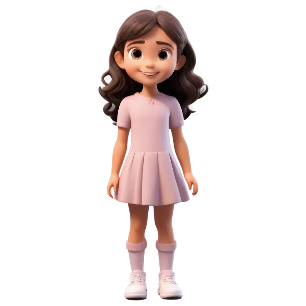 Adorable-Cartoon-Girl-PNG-Create-a-Charming-Character-with-Clear-Detail