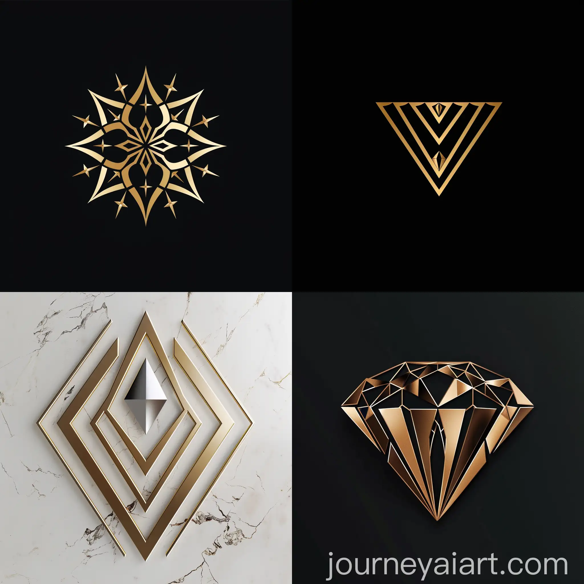 Luxurious-Jewelry-Logo-Inspired-by-Swarovski-and-Harry-Winston