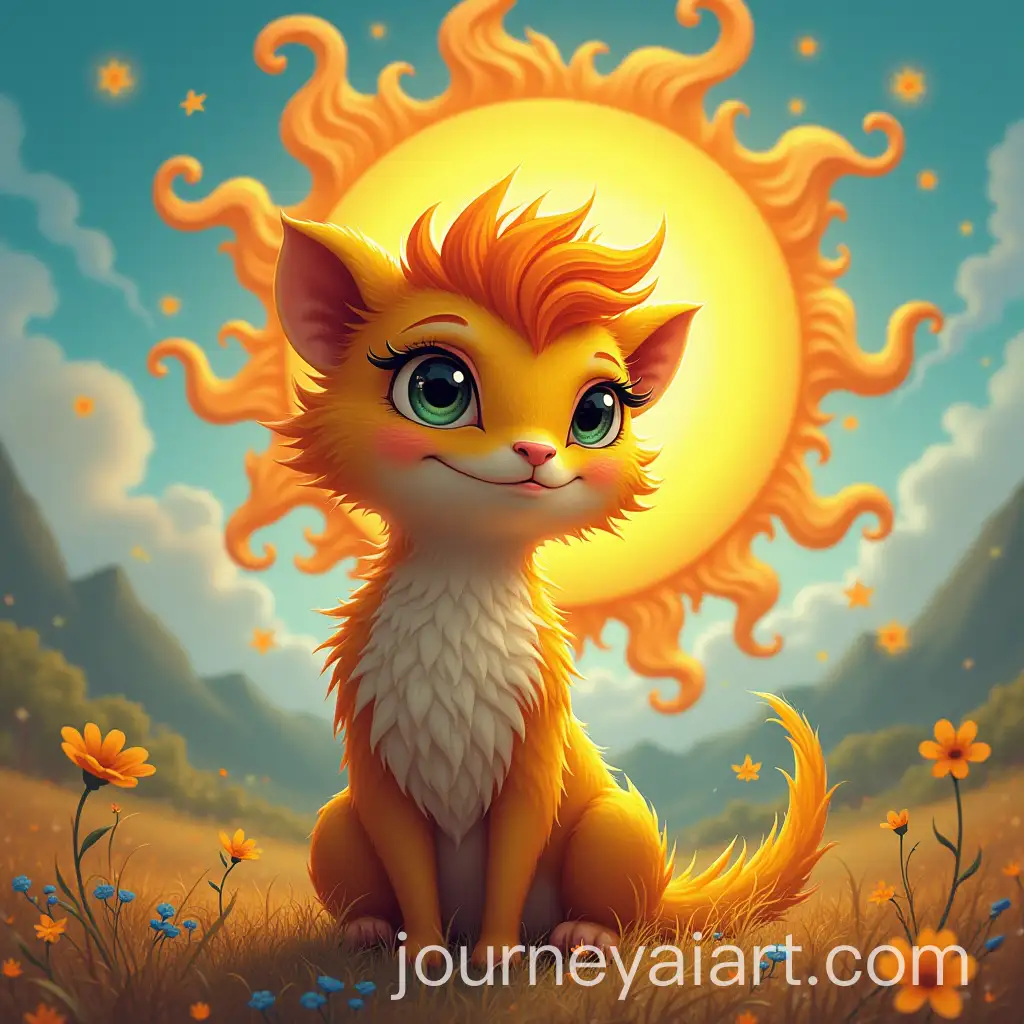 Colorful-Cheerful-Creature-Radiating-Positive-Energy-and-Openness