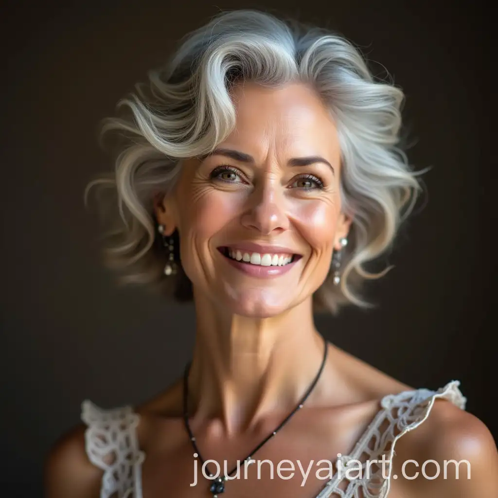 Elegant-Mature-Woman-Portrait-with-Graceful-Features