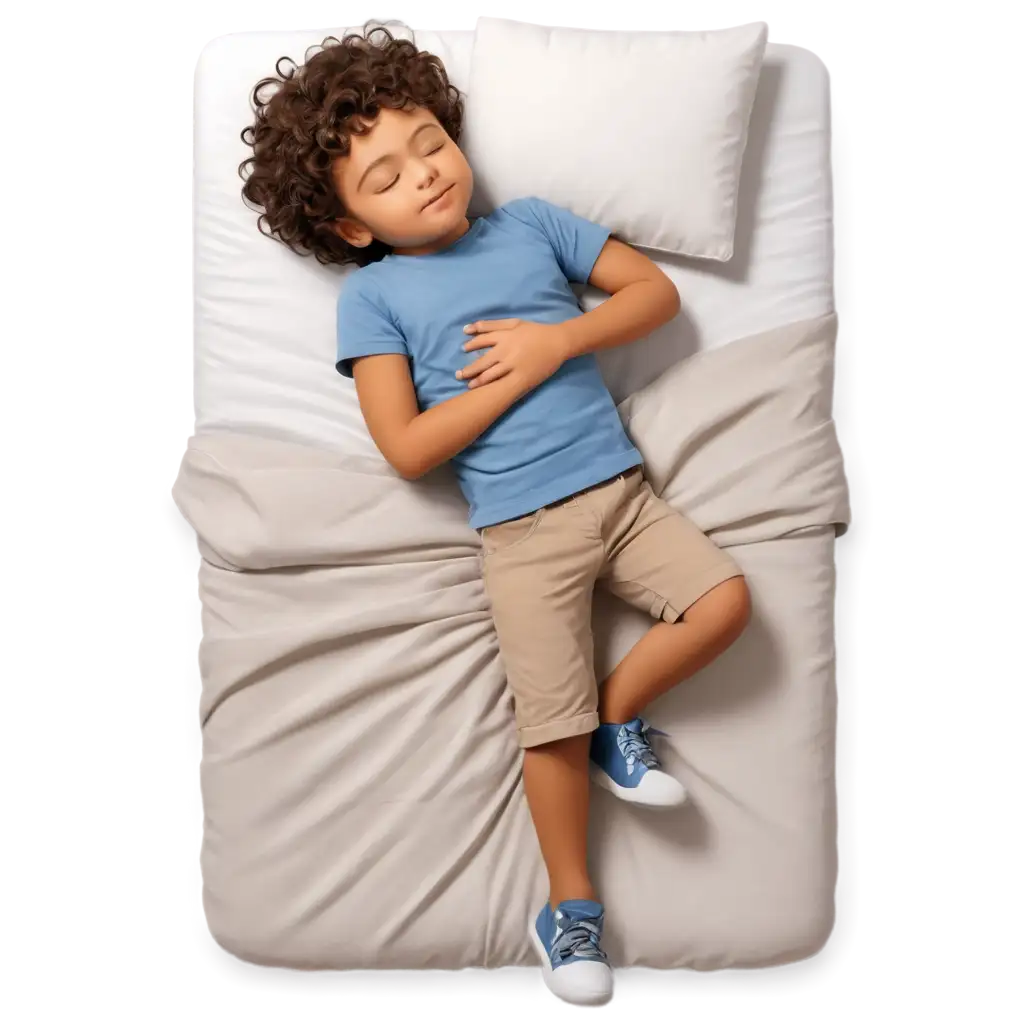 CartPNG-Image-Usage-Analysisoon-Image-of-a-Child-Sleeping-on-the-Bed-in-PNG-Format-for-HighQuality-Visuals